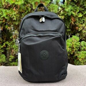 NWT - Kipling Delia M Backpack in Rich Black